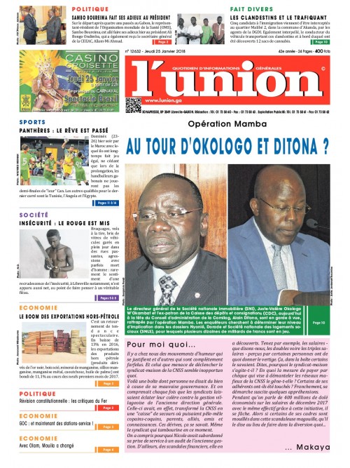 L'Union 25/01/2018