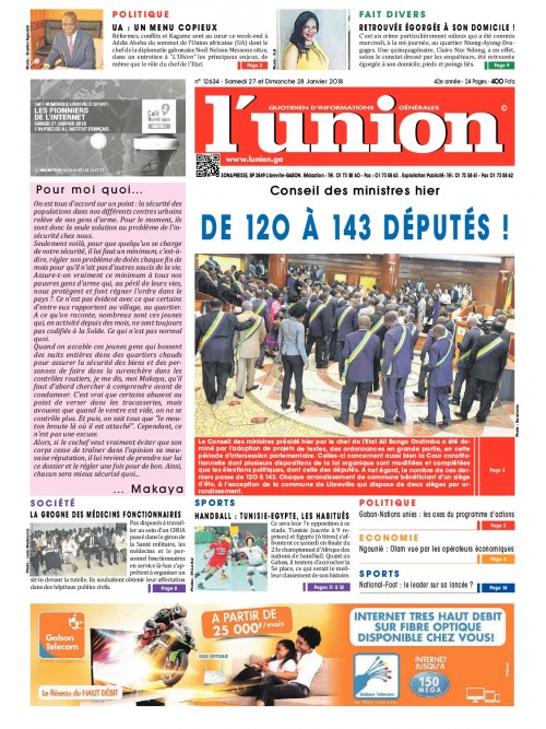 L'Union 27/01/2018