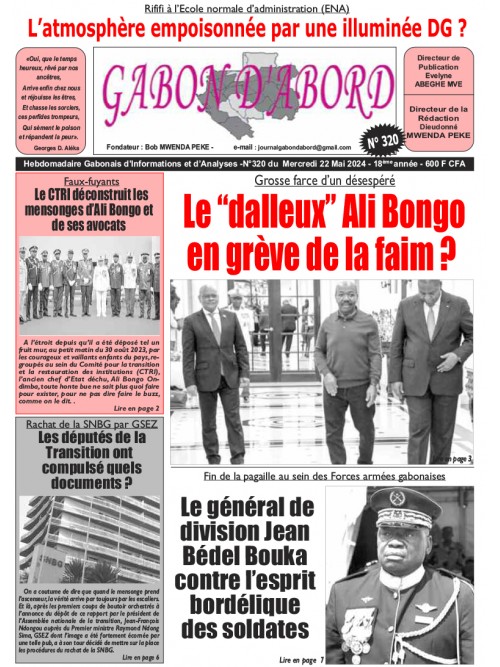 Gabon d'abord 22/05/2024