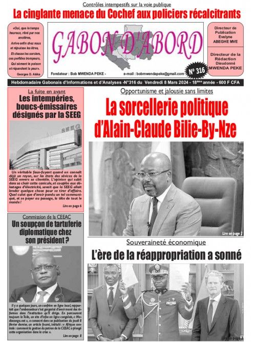 Gabon d'abord 08/03/2024