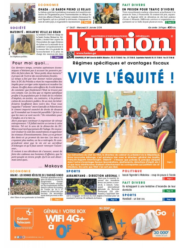 L'Union 31/01/2018