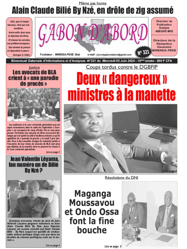 Gabon d'abord 05/06/2024