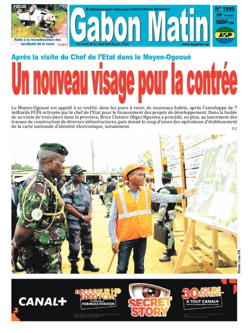 Gabon Matin 24/06/2024