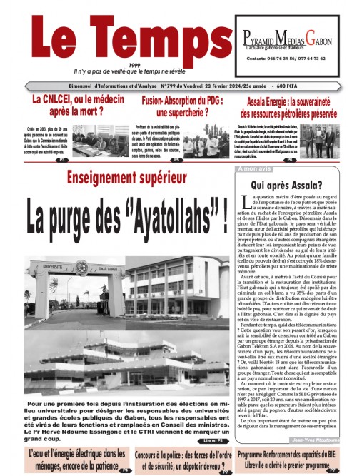 Le Temps 23/02/2024