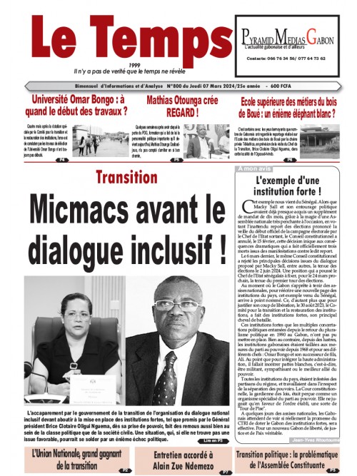 Le Temps 07/03/2024