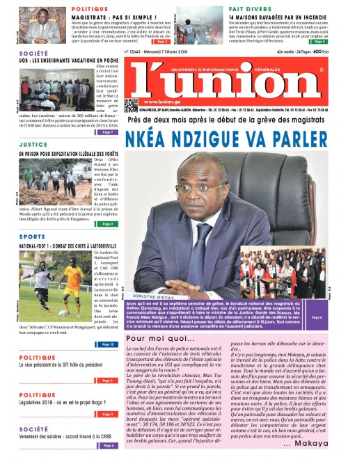 L'Union 07/02/2018