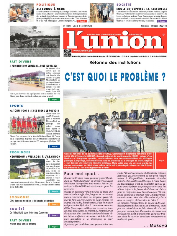 L'Union 08/02/2018