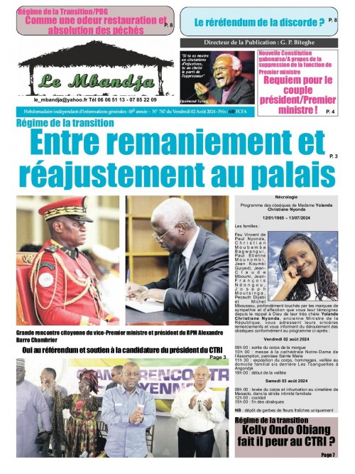 Le Mbandja 02/08/2024