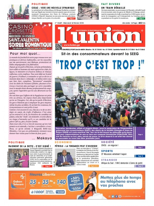 L'Union 14/02/2018