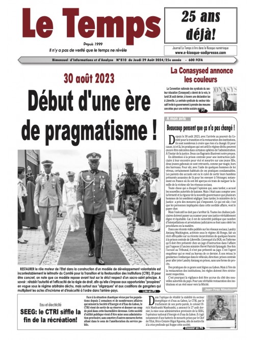 Le Temps
 29/08/2024