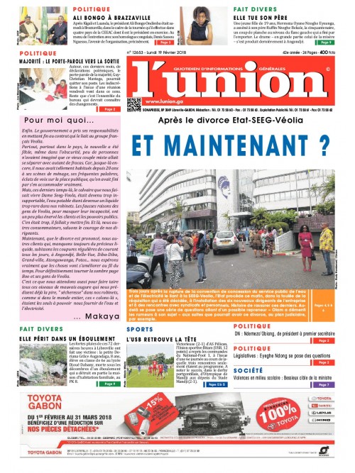 L'Union 19/02/2018