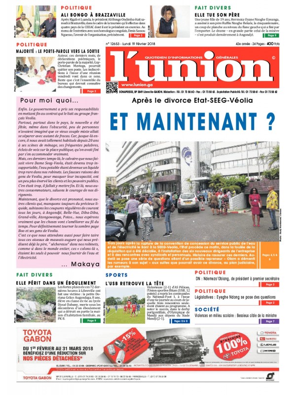 L'Union 19/02/2018