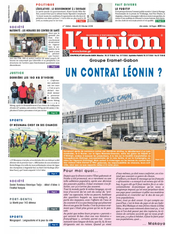 L'Union 20/02/2018