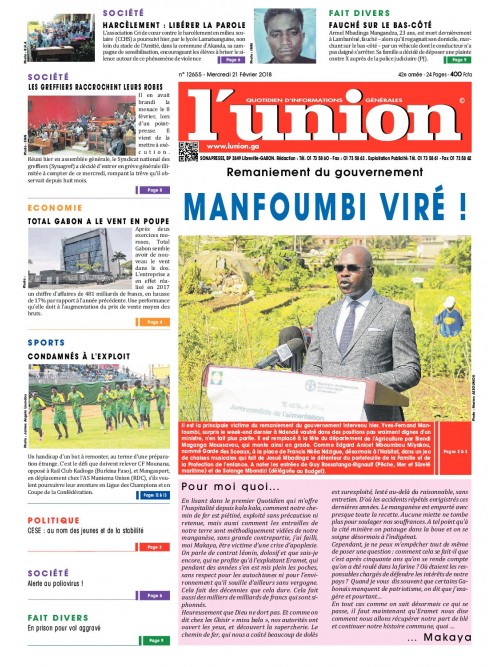 L'Union 21/02/2018