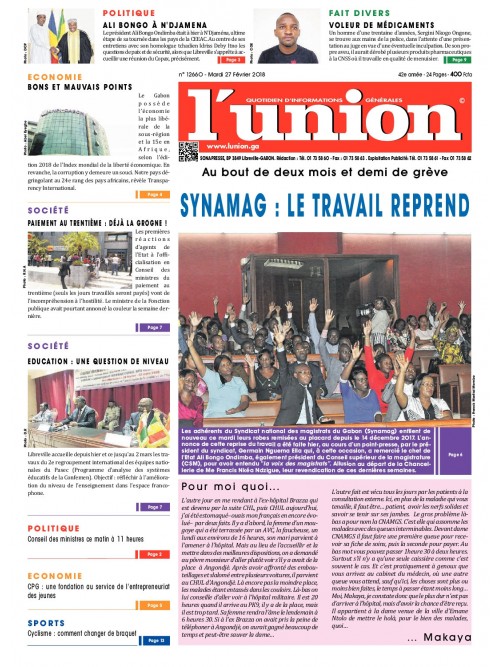 L'Union 27/02/2018