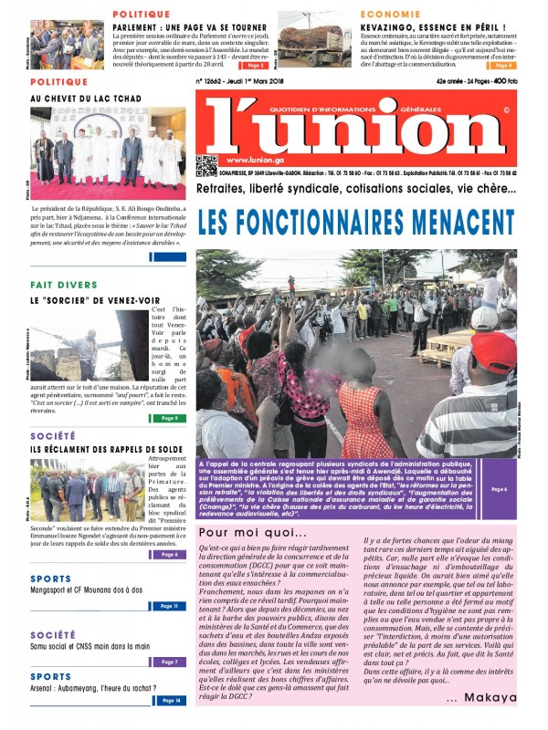 L'Union 01/03/2018