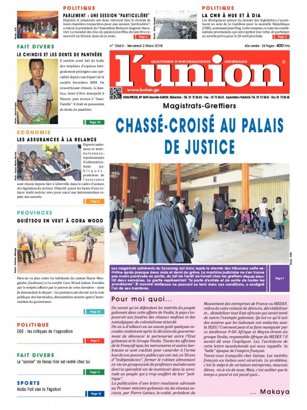 L'Union 02/03/2018