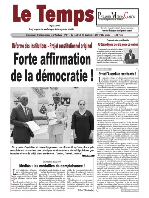 Le Temps
 13/09/2024