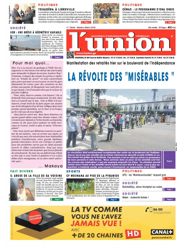 L'Union 06/03/2018