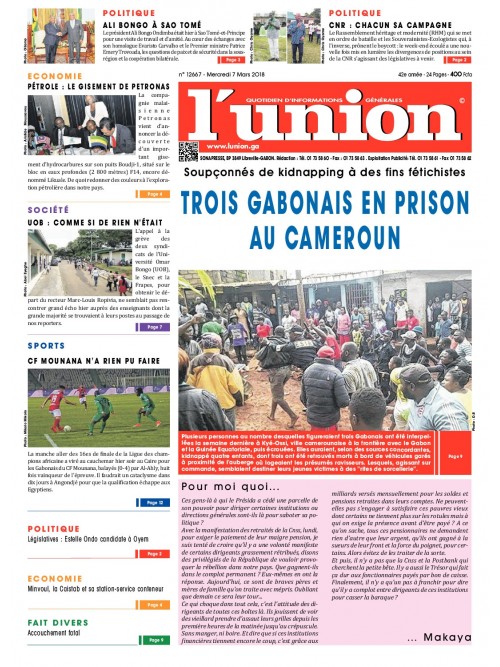 L'Union 07/03/2018