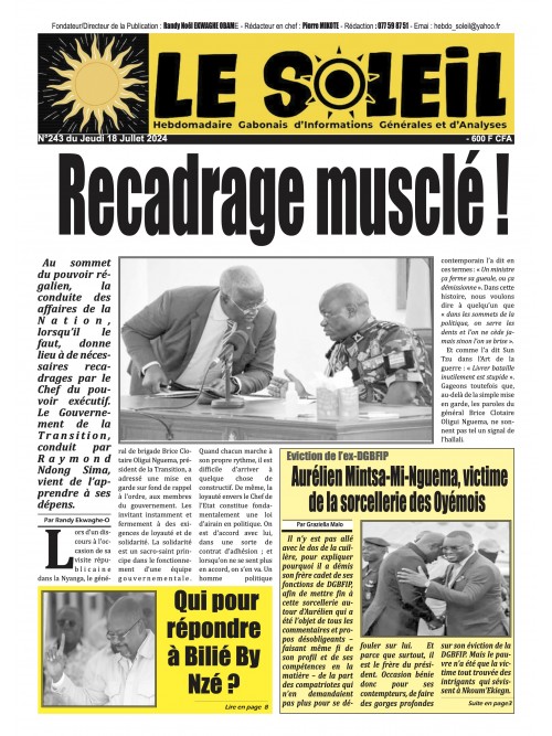 Le Soleil 18/07/2024