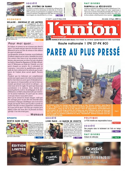 L'Union 19/03/2018