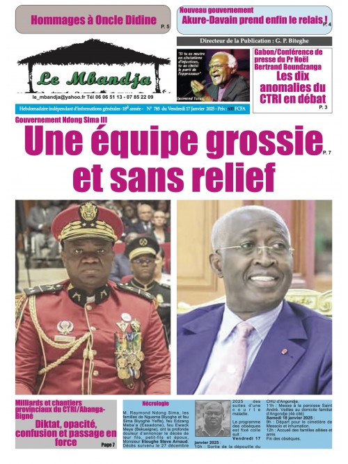 Le Mbandja 17/01/2025