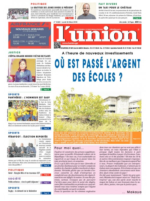 L'Union 26/03/2018