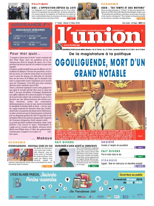 L'Union 27/03/2018