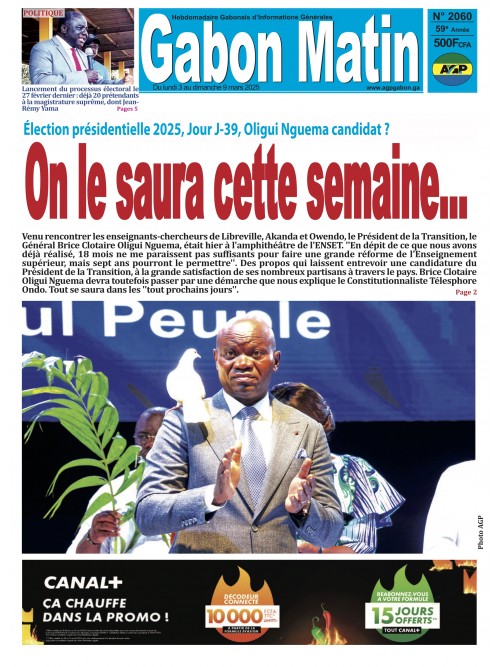 Gabon Matin 03/03/2025