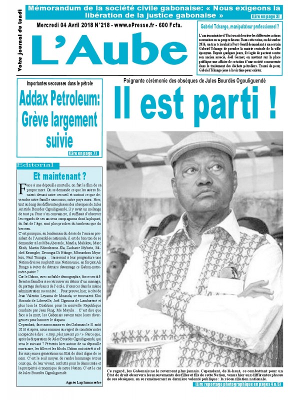 L'Aube 04/04/2018