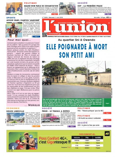 L'Union 11/04/2018