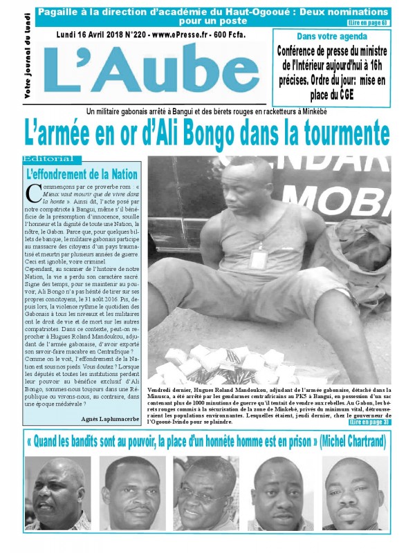 L'Aube 16/04/2018