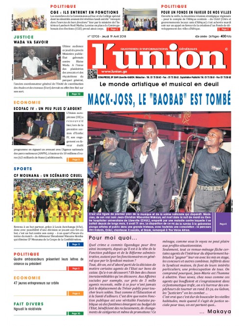 L'Union 19/04/2018