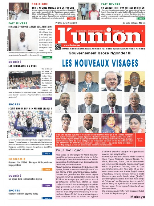 L'Union 07/05/2018