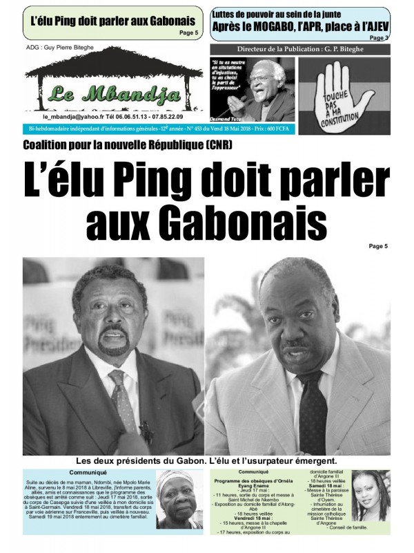 Le Mbandja 18/05/2018