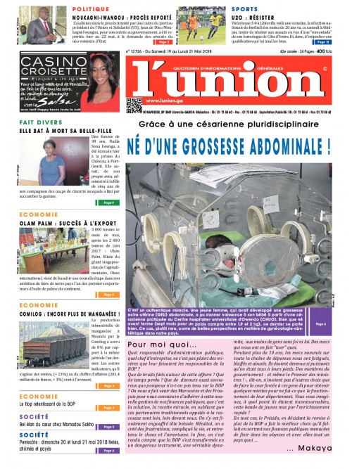 L'Union 19/05/2018