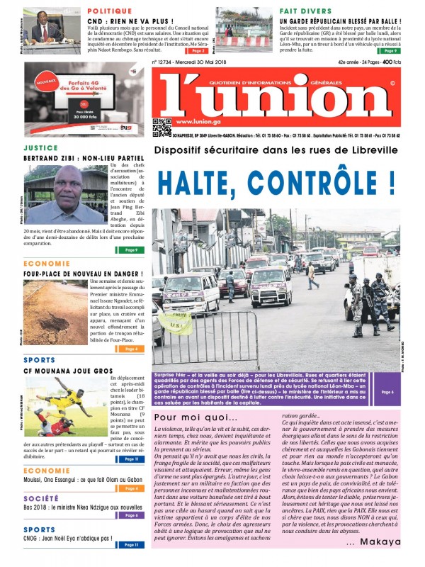 L'Union 30/05/2018