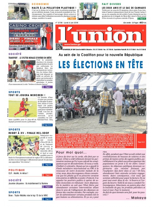 L'Union 04/06/2018