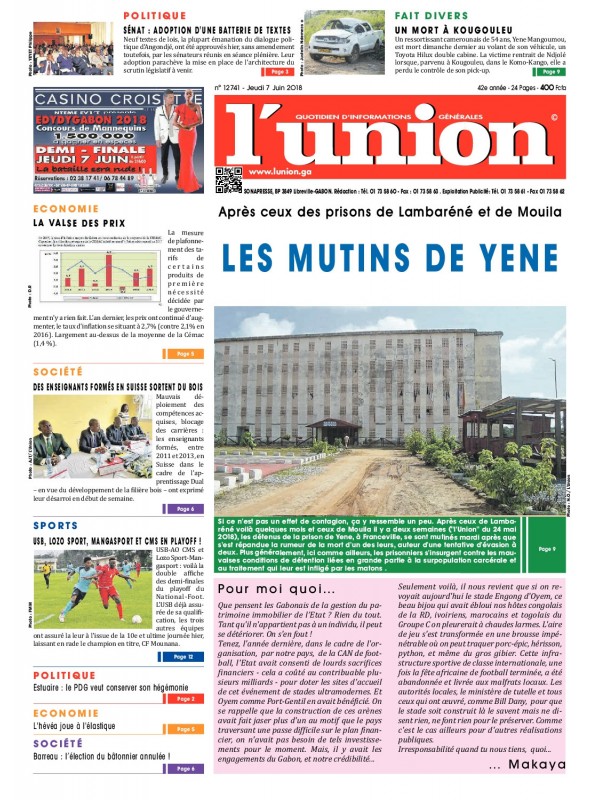 L'Union 07/06/2018