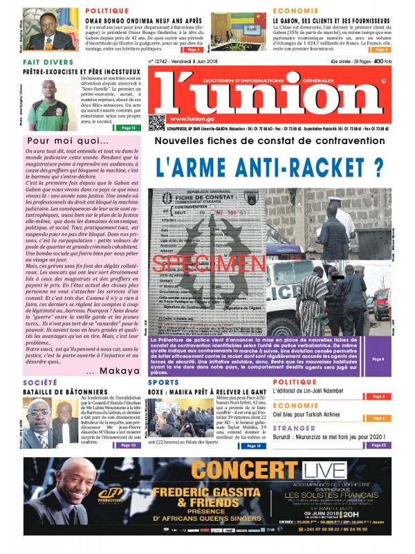 L'Union 08/06/2018