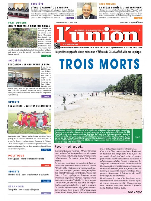 L'Union 12/06/2018