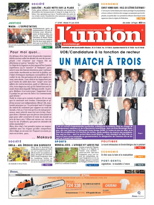 L'Union 19/06/2018