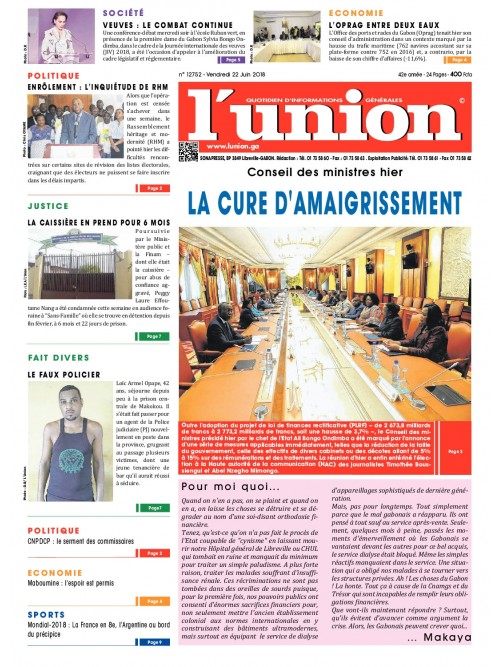 L'Union 22/06/2018