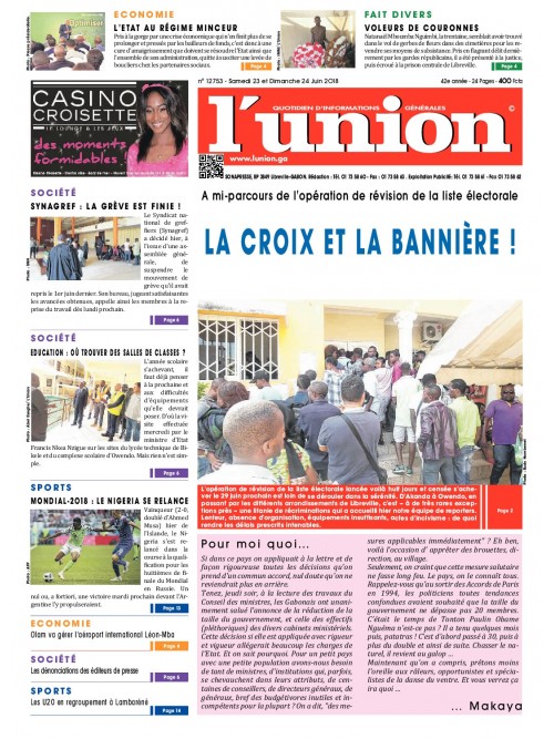 L'Union 23/06/2018