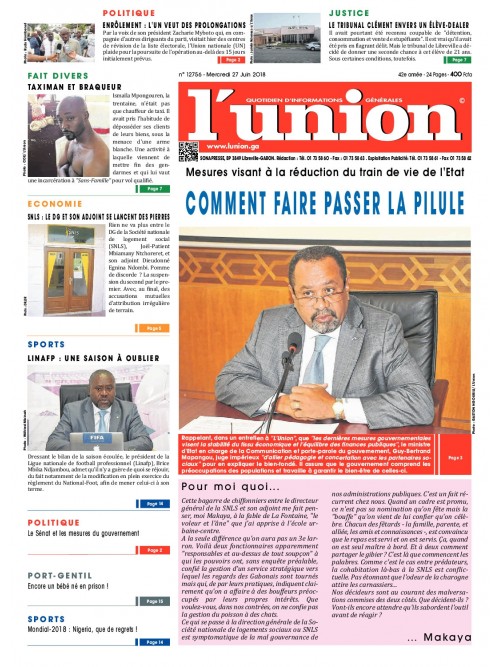 L'Union 27/06/2018