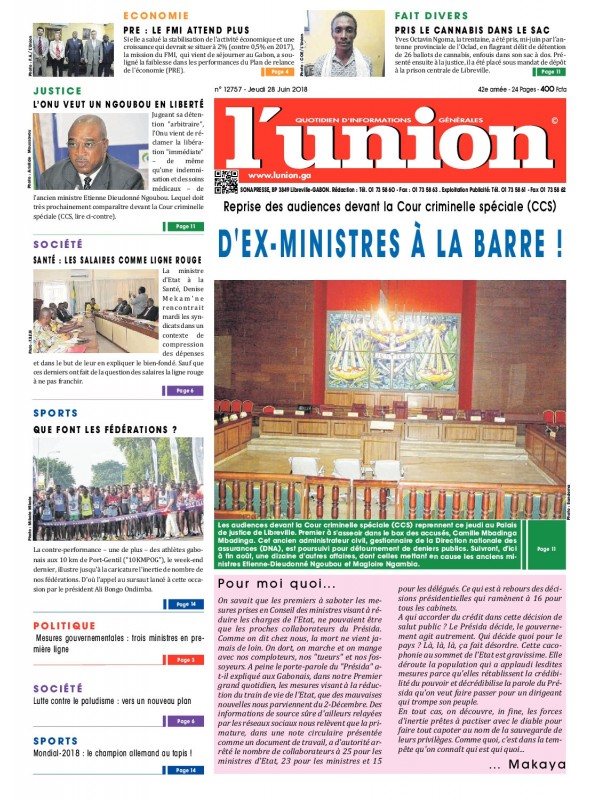 L'Union 28/06/2018