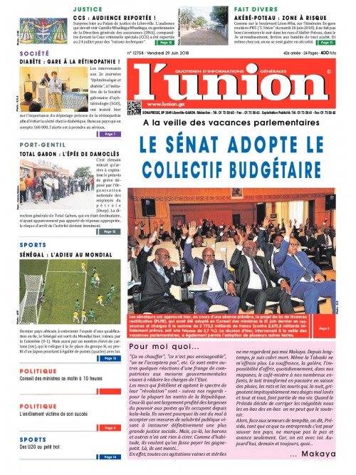 L'Union 29/06/2018