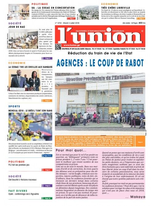 L'Union 03/07/2018