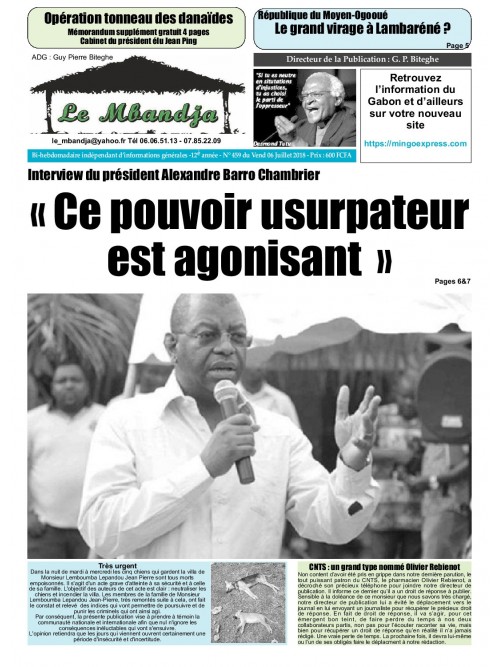 Le Mbandja 06/07/2018